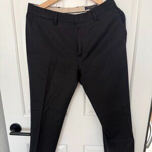 Banana Republic Tailored Slim Fit Cropped Pants – Black – Size 30